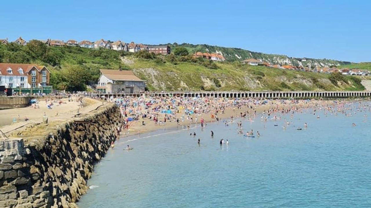 The Leas View Daire Folkestone Dış mekan fotoğraf