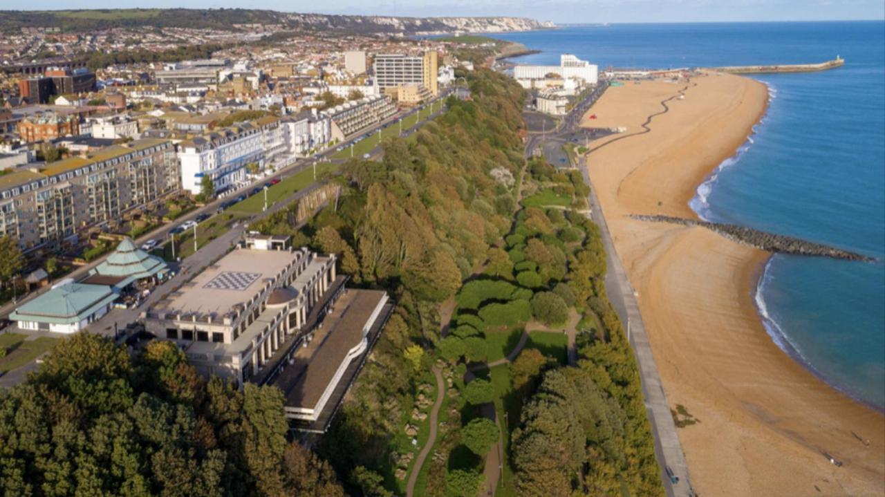 The Leas View Daire Folkestone Dış mekan fotoğraf